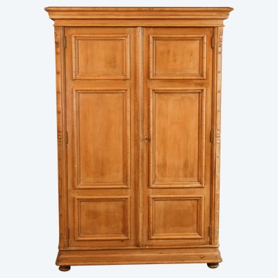 Bamboo style pitch pine cabinet