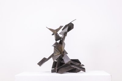 Jean Campa. Patinated metal sculpture. 1980s. LS62131309P