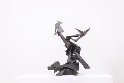 Jean Campa. Patinated metal sculpture. 1980s. LS62131309P