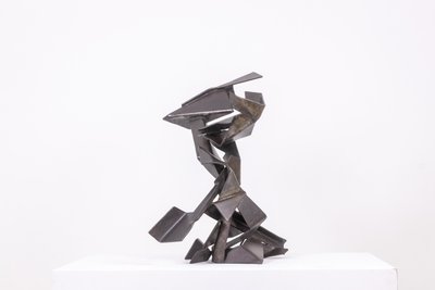 Jean Campa. Patinated metal sculpture. 1980s. LS62131309P