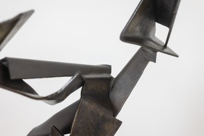 Jean Campa. Patinated metal sculpture. 1980s. LS62131309P