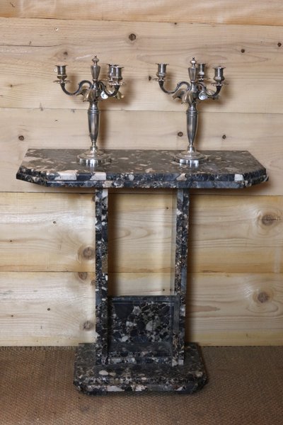 Art Deco marble console