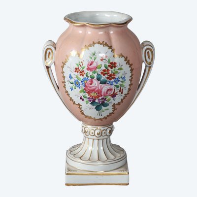 Vase porcelaine d’époque Empire, 28 cm