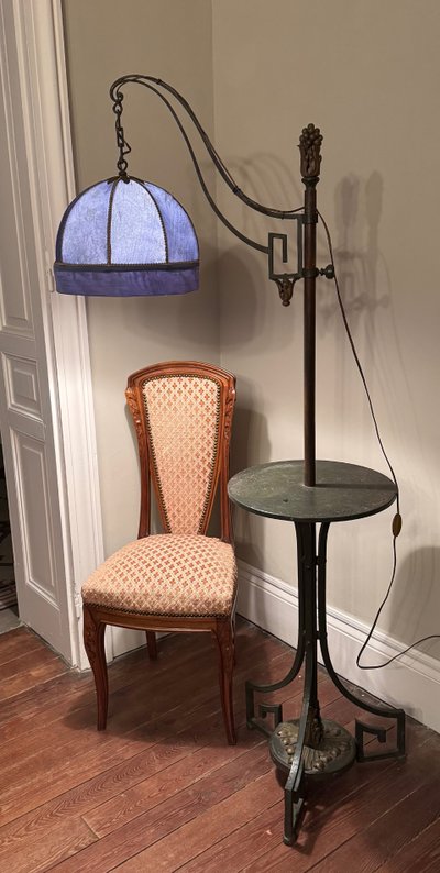 Art Nouveau Reading Floor Lamp