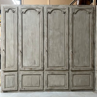 Louis XV style storage front paneling