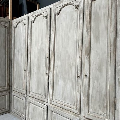 Louis XV style storage front paneling