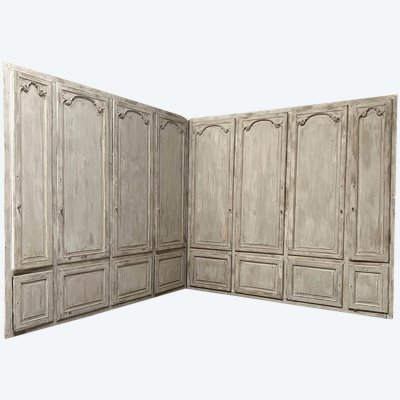 Louis XV style storage front paneling