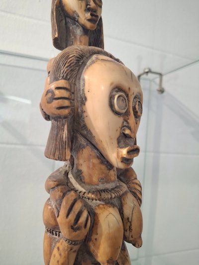 FANG ethnic group ivory statuette from GABON