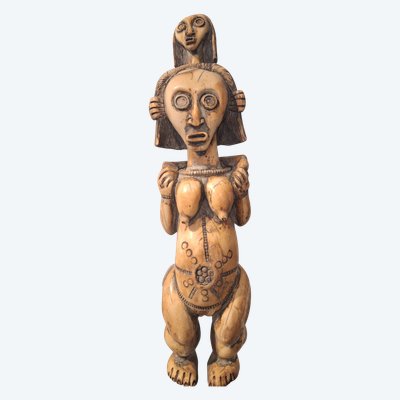 FANG ethnic group ivory statuette from GABON