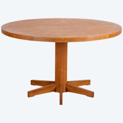 Round Dining Table in Pine, 1983