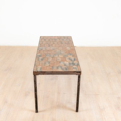 Coffee Table in Sandstone by Roger Capron, 1970s