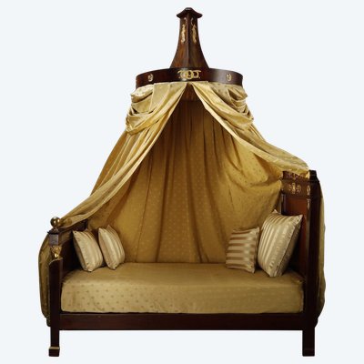 EMPIRE PERIOD BED WITH CANOPY