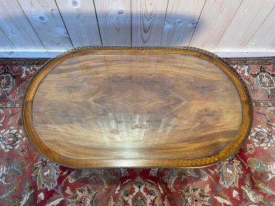 Louis XVI oval coffee table