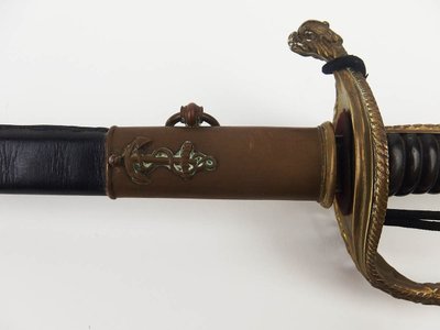 Naval officer's saber