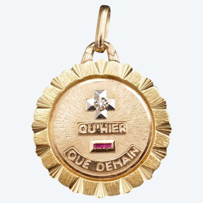 Augis Love Medal, Diamond, 18-carat gold.