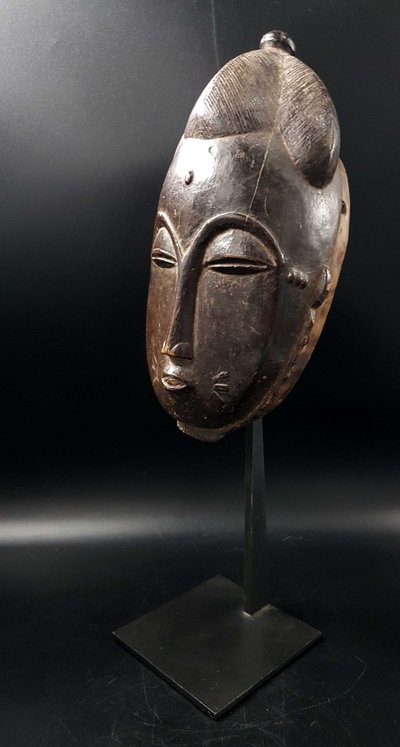 Masque portrait, Peuple Baoulé, Côte d'Ivoire 