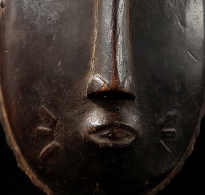 Masque portrait, Peuple Baoulé, Côte d'Ivoire 