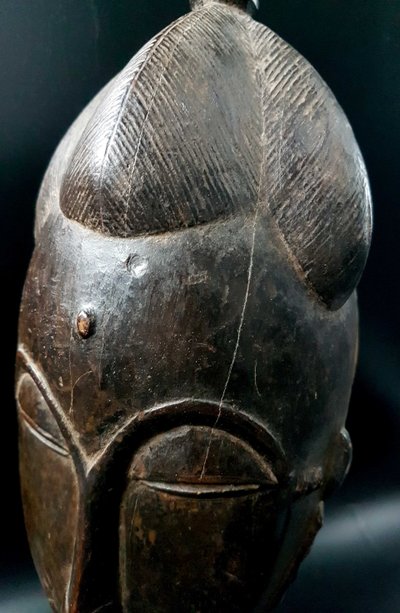 Masque portrait, Peuple Baoulé, Côte d'Ivoire 