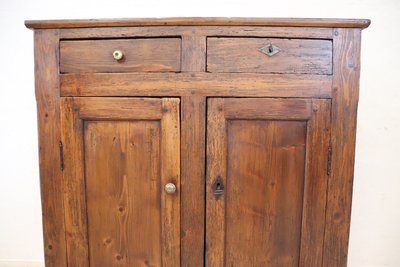 Rustic Buffet in Fir Wood, Early 20th Century