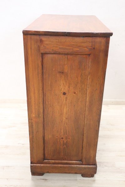 Rustic Buffet in Fir Wood, Early 20th Century