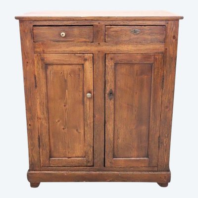 Rustic Buffet in Fir Wood, Early 20th Century