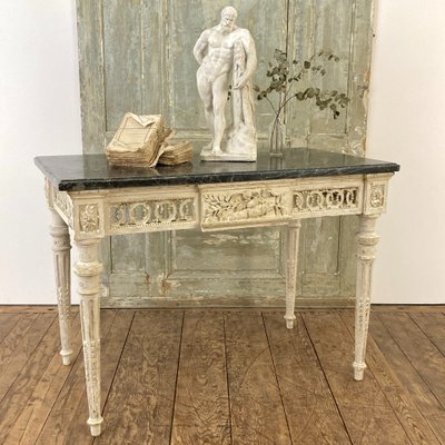 Large Louis XVI console table