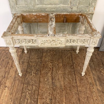 Large Louis XVI console table