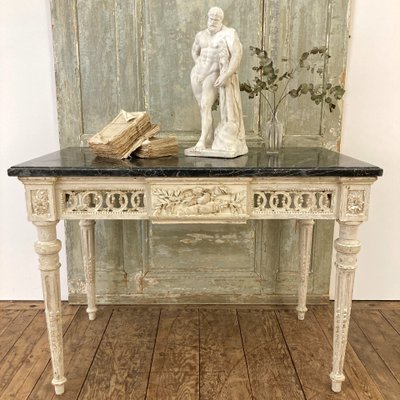 Large Louis XVI console table