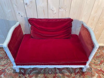 Sofa / bench - Louis XV meridian