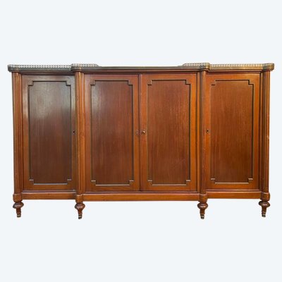 Buffet - Louis XVI style row in mahogany