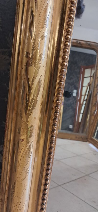 Louis Philippe period mirror 113x73