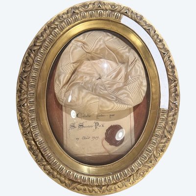 Relic Of Saint Pius X -1909