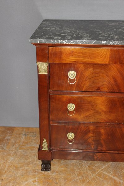 Early 19th Century Restoration Mahogany Chest Of Drawers