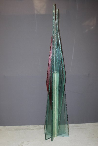 Important Glass Sculpture by Thibault d'Aucuns XX