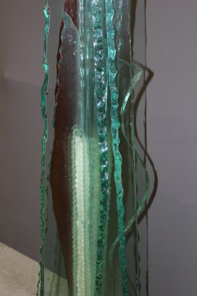 Important Glass Sculpture by Thibault d'Aucuns XX