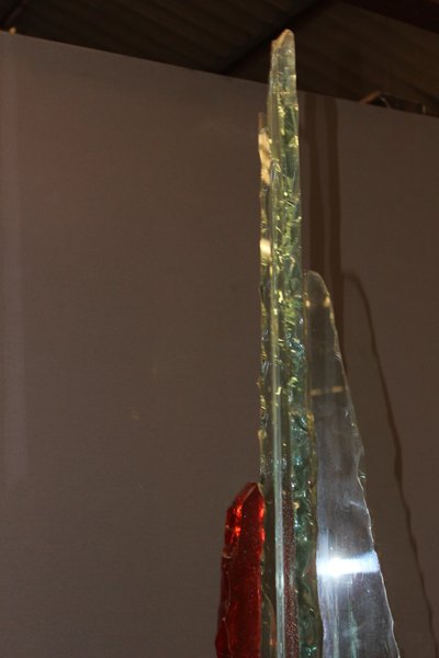 Important Glass Sculpture by Thibault d'Aucuns XX