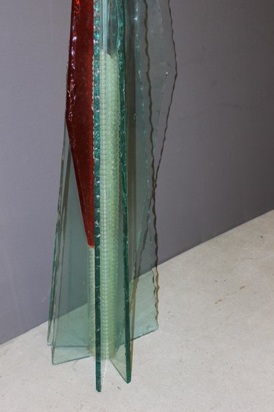 Important Glass Sculpture by Thibault d'Aucuns XX