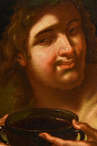 Dionysus (allegory Of Taste), Caravaggesque Artist Active In Rome In The 17th Century