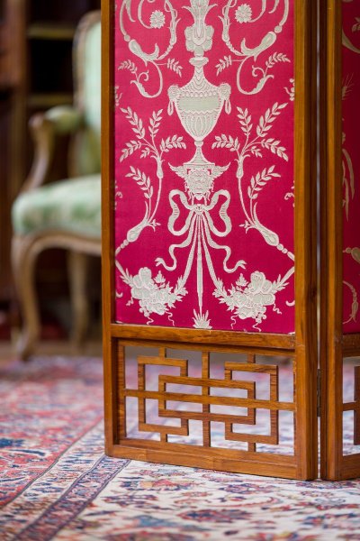 Small Four-Leaf Screen, Louis XV Period