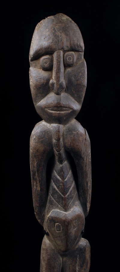 Figura di antenato, arte oceanica, arte tribale, statua, Papua Nuova Guinea, Oceania