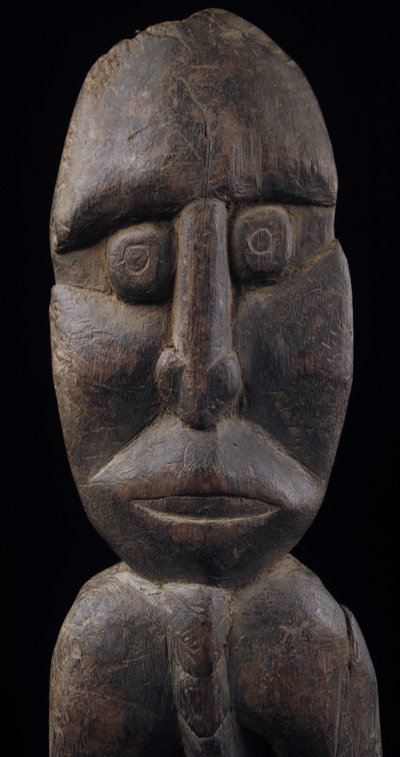 Figura di antenato, arte oceanica, arte tribale, statua, Papua Nuova Guinea, Oceania