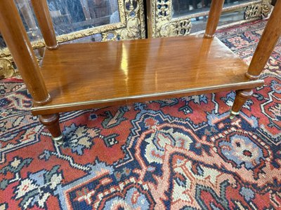 LOUIS XVI CONSOLE TABLE - 18th CENTURY IN MAHOGANY