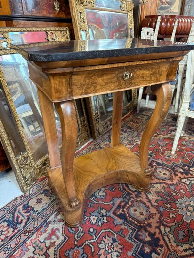 EMPIRE RESTORATION CONSOLE IN WALNUT