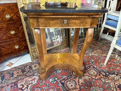 EMPIRE RESTORATION CONSOLE IN WALNUT