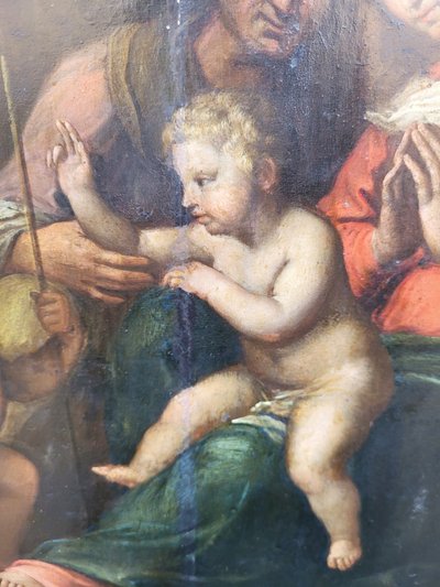 Italian School, Madonna of Divine Love, On Panel, 17th/18th Century