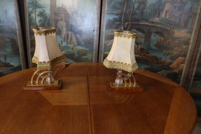 Pair of vintage table lamps