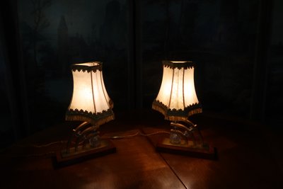 Pair of vintage table lamps