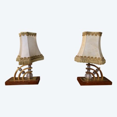 Pair of vintage table lamps