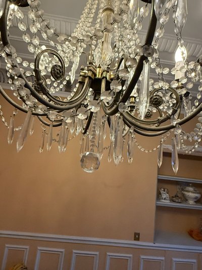 LOUIS XVI STYLE TASSEL CHANDELIER