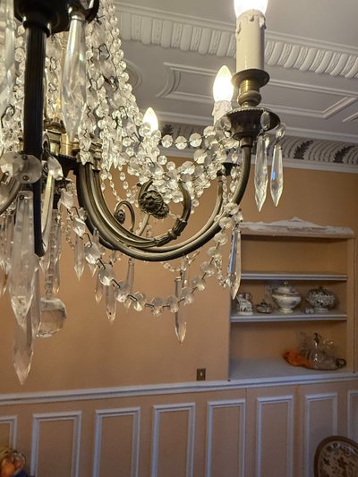 LOUIS XVI STYLE TASSEL CHANDELIER